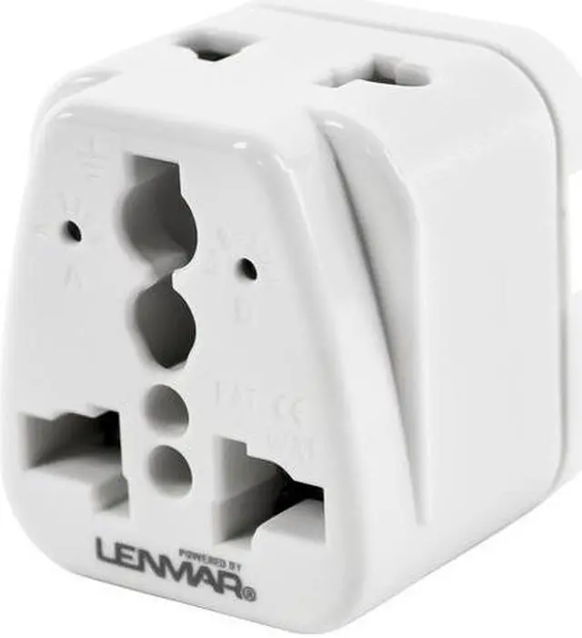 Alt view image 14 of 15 - LENMAR TraveLite Adapter Ultra Compact All-in-One Travel Adapter