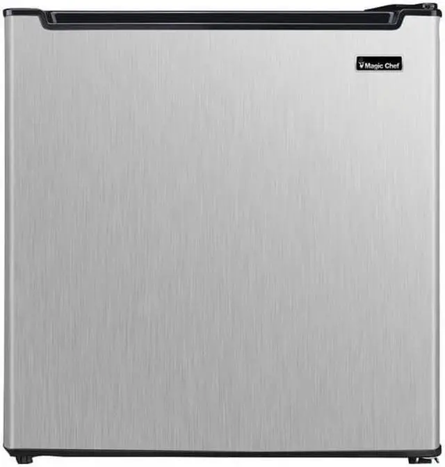 Alt view image 7 of 7 - Magic Chef - MCAR170STE - Magic Chef MCAR170STE 1.7-Cu.-Ft. 90-Watt Stainless Steel Mini Refrigerator