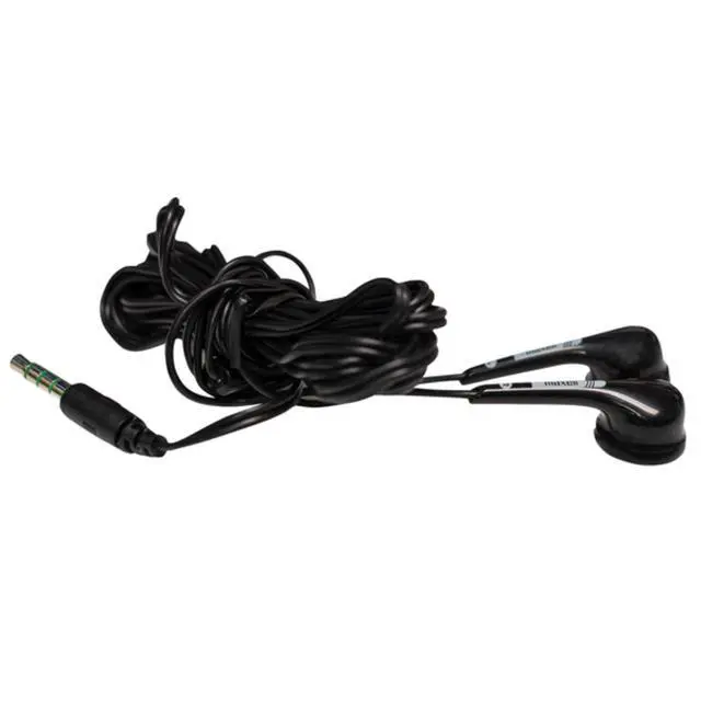 Alt view image 17 of 17 - Maxell EB125M Earbud with In-line Microphone Rubberized Ear Tip 6 Cord (199930)
