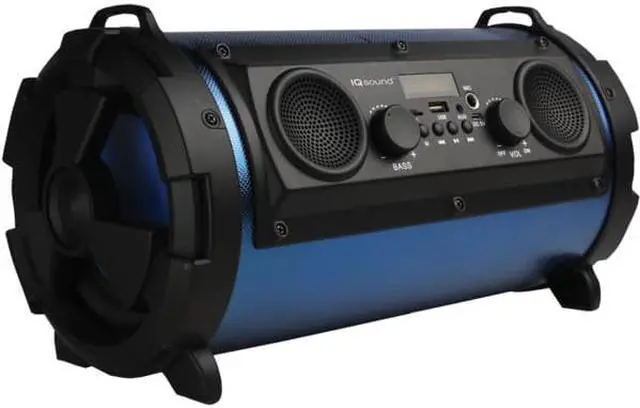 Alt view image 7 of 7 - Supersonic IQ-1525BT-BL Wireless Bluetooth Speaker (Blue)