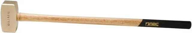 Alt view image 5 of 5 - ABC Hammers ABC10BW 10 Lb. Brass Hammer With 36 In. Wood Handle