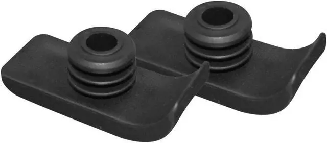 Alt view image 7 of 7 - Drive Medical 10110B Walker Black Ski Glides