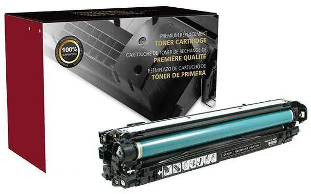 Alt view image 5 of 5 - CIG 200573P Remanufactured Toner Cartridge Replaces HP CE270A, 650A; Black