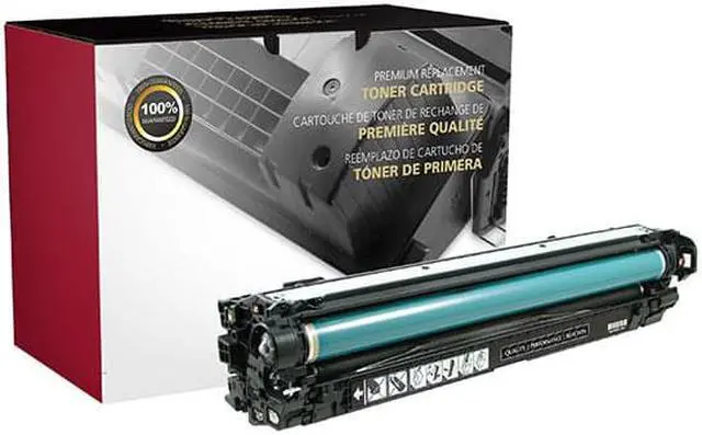 Alt view image 4 of 4 - Clover ufactured Black Toner Cartridge for HP CE340A HP 651A 200623P