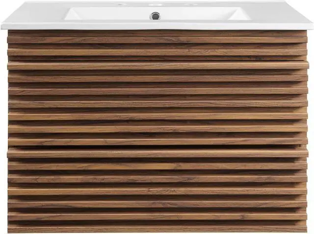 Alt view image 4 of 4 - Render 30" Wall-Mount Bathroom Vanity