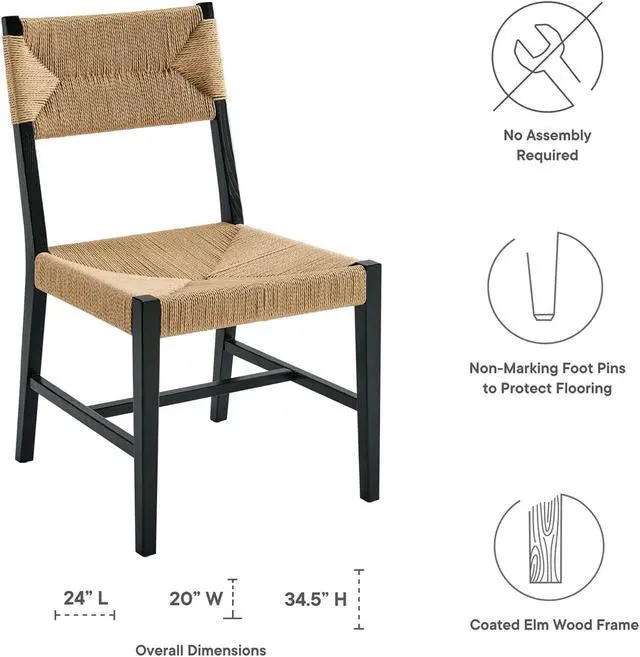 Alt view image 6 of 13 - Bodie Wood Dining Chair