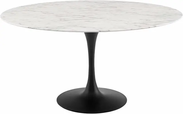 Main image of Lippa 60" Round Artificial Marble Dining Table