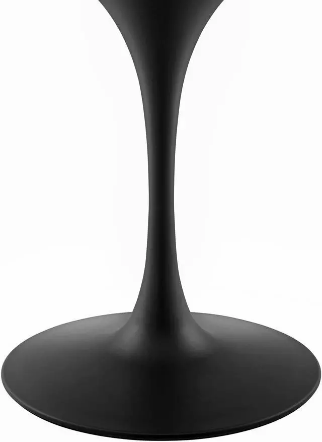 Alt view image 2 of 3 - Lippa 60" Oval Artificial Marble Dining Table