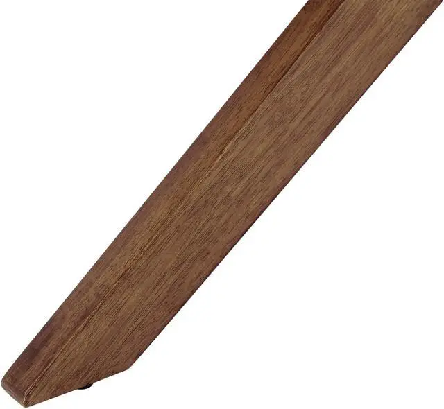 Alt view image 6 of 6 - Crossroads 71" Oval Wood Dining Table Walnut