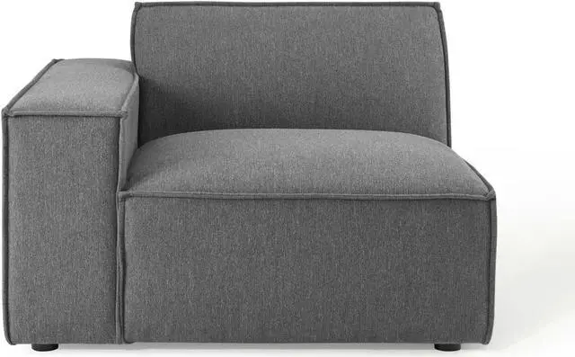 Alt view image 4 of 6 - Restore Left-Arm Sectional Sofa Chair Charcoal