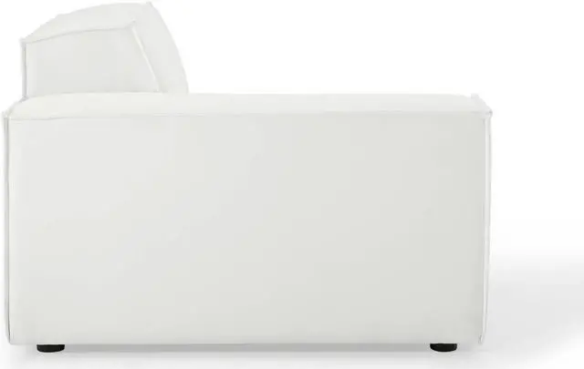 Alt view image 2 of 6 - Restore Left-Arm Sectional Sofa Chair White