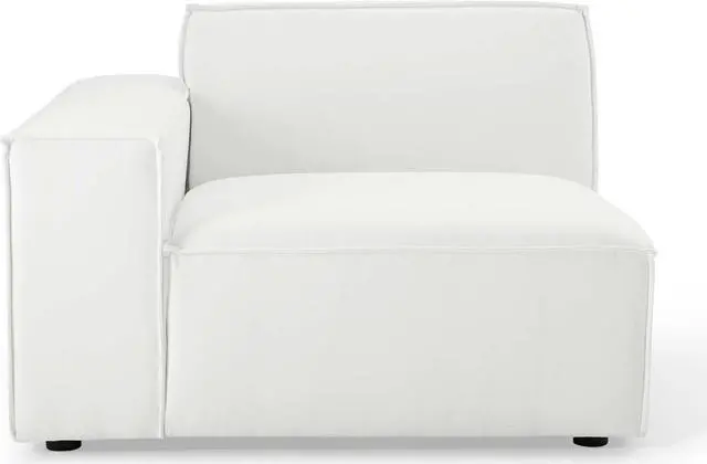 Alt view image 4 of 6 - Restore Left-Arm Sectional Sofa Chair White