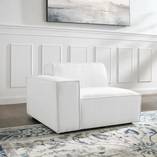 Alt view image 6 of 6 - Restore Left-Arm Sectional Sofa Chair White