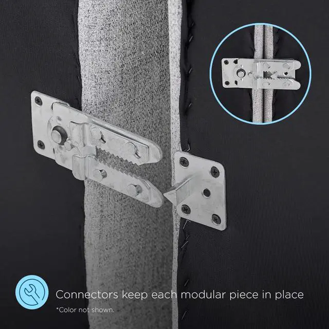 Alt view image 5 of 6 - Bartlett Vegan Leather Corner Chair Tan