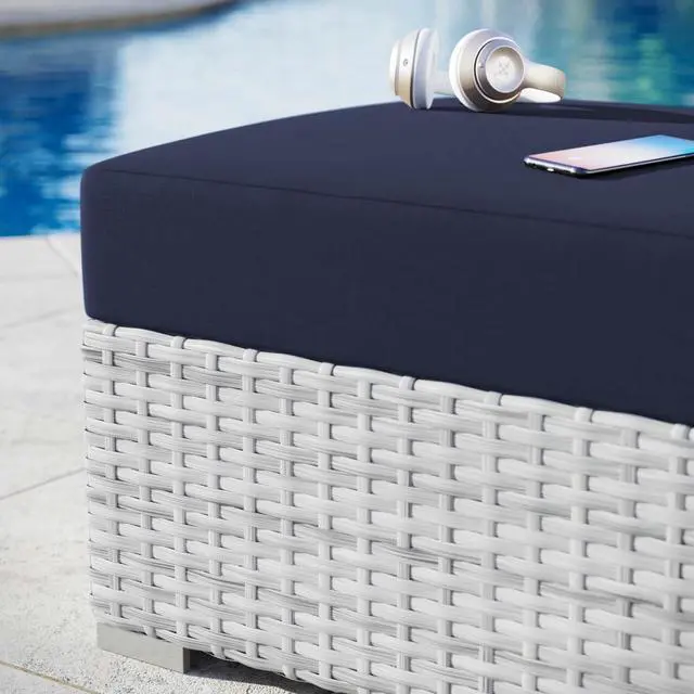 Alt view image 5 of 6 - Convene Outdoor Patio Ottoman