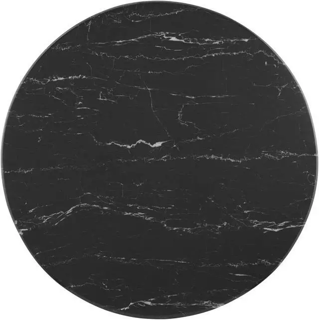 Alt view image 2 of 4 - Lippa 28" Artificial Marble Dining Table