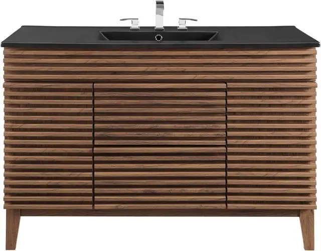 Alt view image 3 of 4 - Render 48" Single Sink Bathroom Vanity