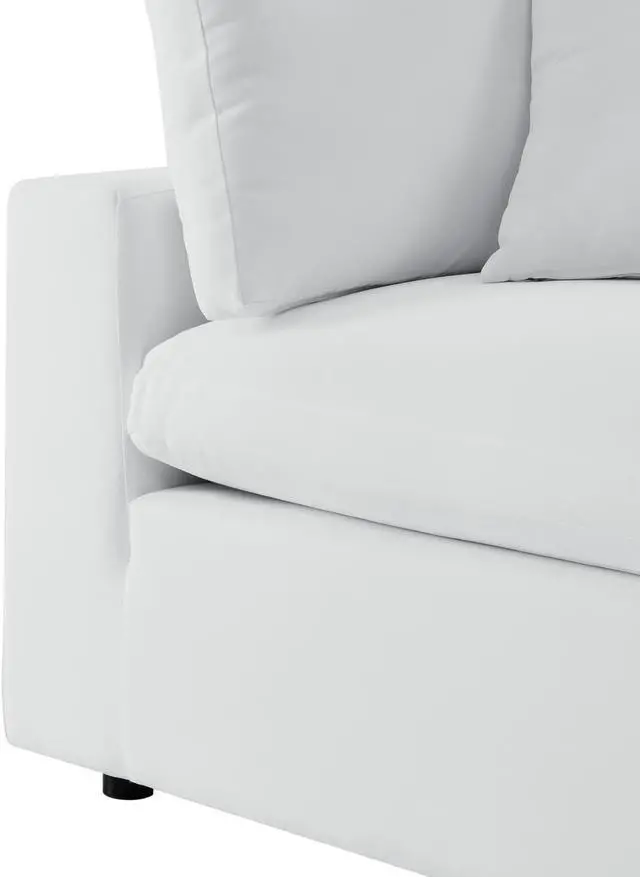 Alt view image 4 of 4 - Commix 5-Piece Sunbrella Outdoor Patio Sectional Sofa