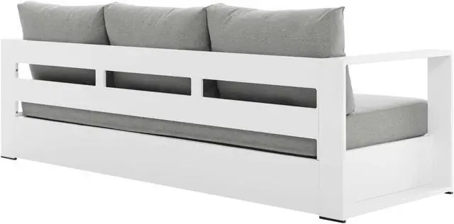 Alt view image 3 of 4 - Tahoe Outdoor Patio Powder-Coated Aluminum Sofa