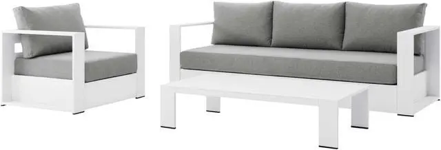 Main image of Tahoe Outdoor Patio Powder-Coated Aluminum 3-Piece Set