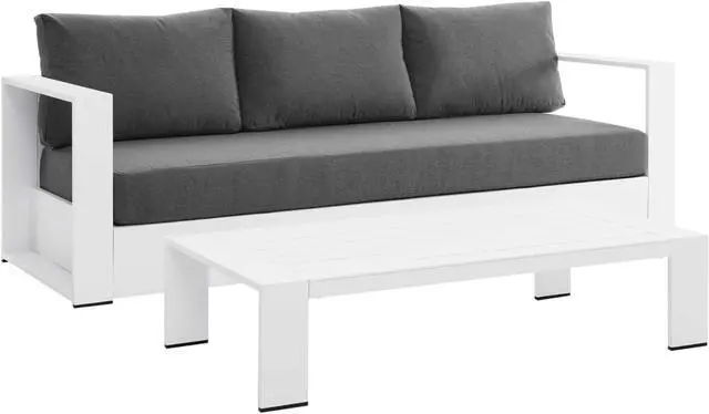 Main image of Tahoe Outdoor Patio Powder-Coated Aluminum 2-Piece Set