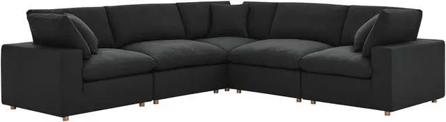 Main image of Commix Down Filled Overstuffed 5 Piece 5-Piece Sectional Sofa