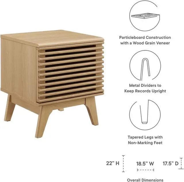 Alt view image 6 of 6 - Render Vinyl Record Display Stand