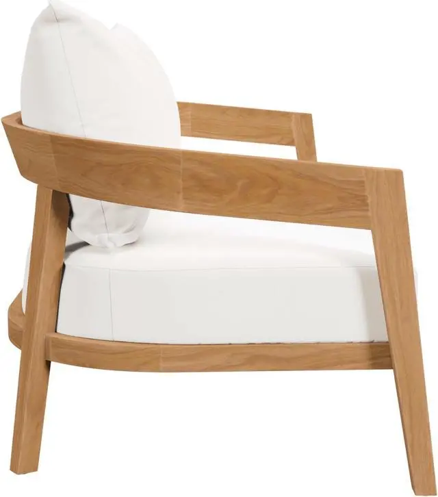 Alt view image 2 of 6 - Brisbane Teak Wood Outdoor Patio Loveseat