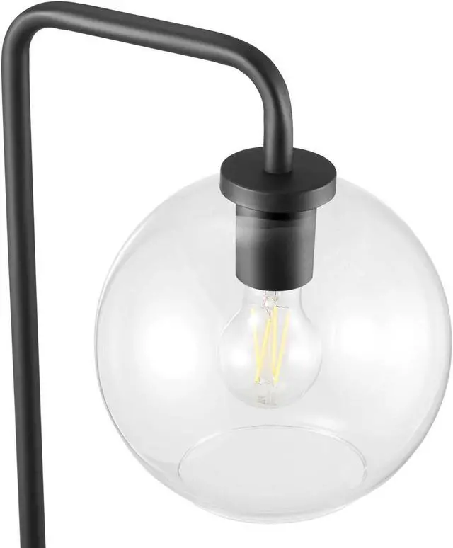 Alt view image 6 of 13 - Silo Glass Globe Glass and Metal Floor Lamp