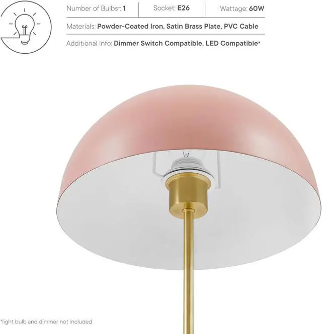 Alt view image 3 of 6 - Ideal Metal Table Lamp