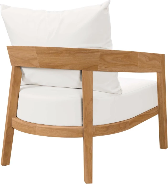 Alt view image 4 of 13 - Brisbane 3-Piece Teak Wood Outdoor Patio Outdoor Patio Set