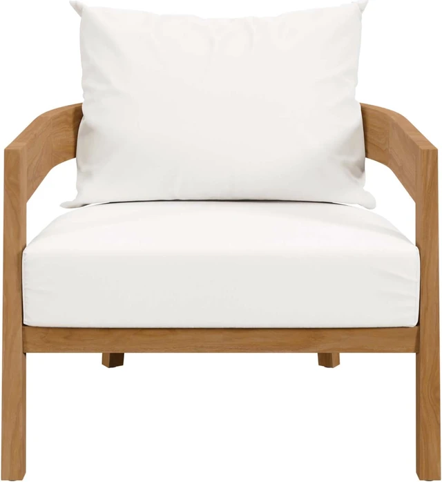 Alt view image 5 of 13 - Brisbane 3-Piece Teak Wood Outdoor Patio Outdoor Patio Set