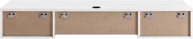 Alt view image 3 of 6 - Render Wall Mount Wood Office Desk