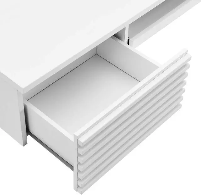 Alt view image 4 of 6 - Render Wall Mount Wood Office Desk