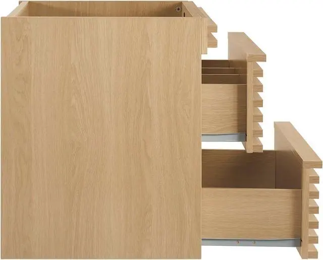 Alt view image 2 of 6 - Render 24" Wall-Mount Bathroom Vanity Cabinet