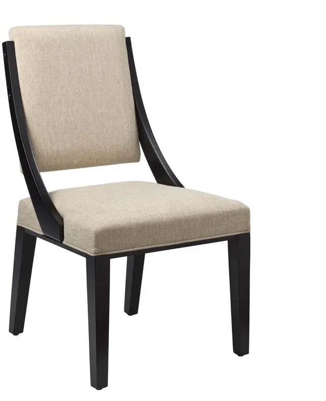 Alt view image 2 of 6 - Cambridge Upholstered Fabric Dining Chairs - Set of 2