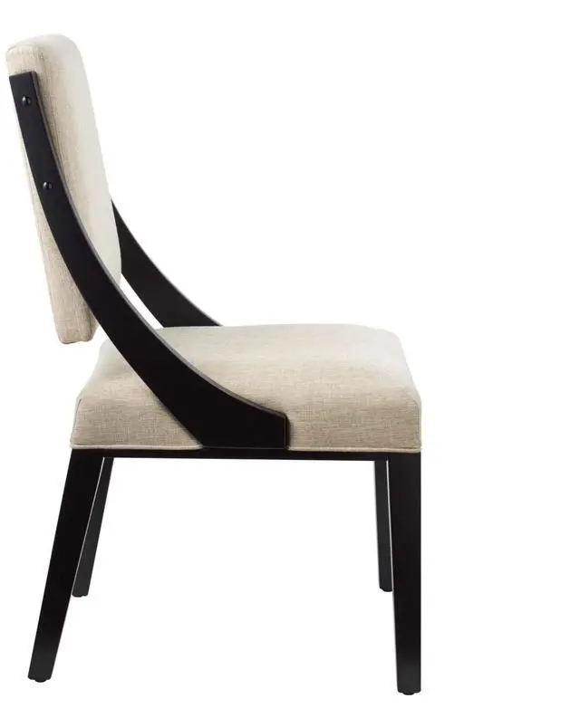 Alt view image 3 of 6 - Cambridge Upholstered Fabric Dining Chairs - Set of 2