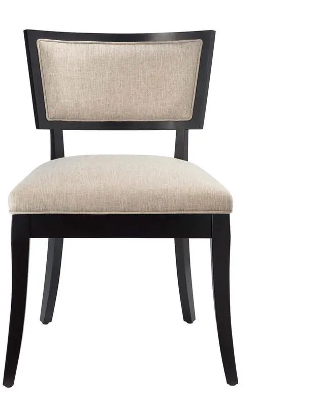 Alt view image 5 of 6 - Pristine Upholstered Fabric Dining Chairs - Set of 2