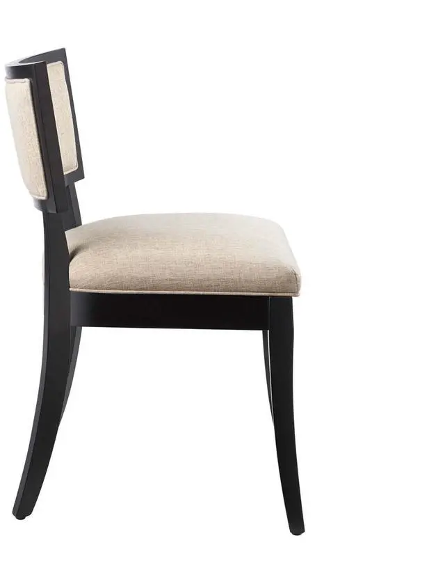 Alt view image 3 of 6 - Pristine Upholstered Fabric Dining Chairs - Set of 2