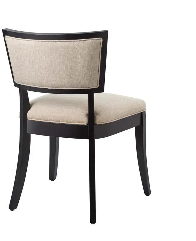Alt view image 4 of 6 - Pristine Upholstered Fabric Dining Chairs - Set of 2