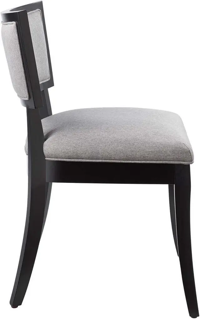 Alt view image 3 of 6 - Pristine Upholstered Fabric Dining Chairs - Set of 2