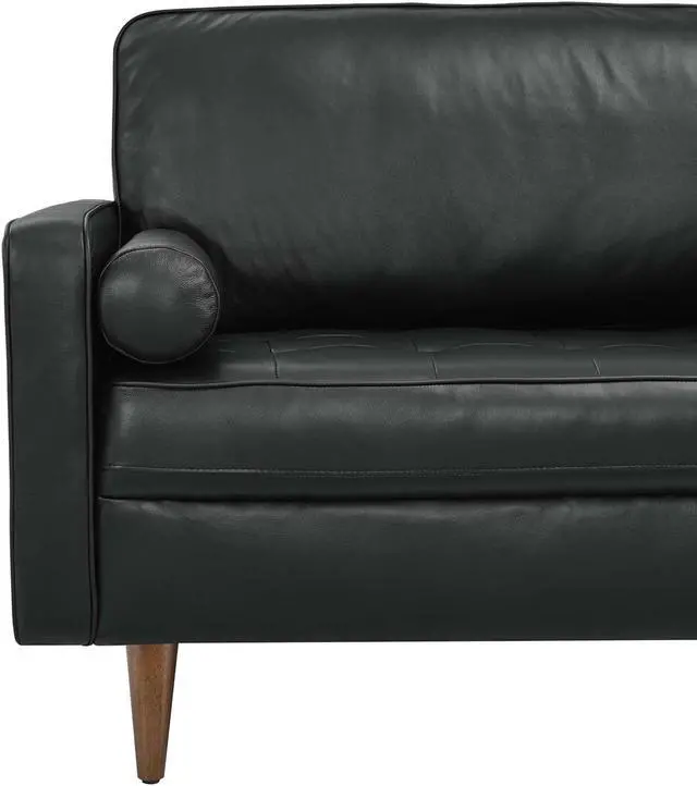 Alt view image 5 of 6 - Valour 81" Leather Sofa