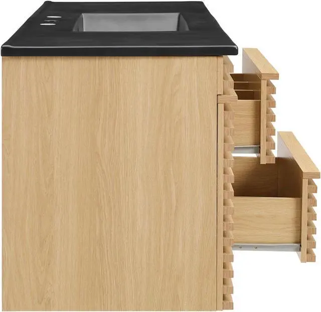 Alt view image 3 of 6 - Render 48" Wall-Mount Bathroom Vanity