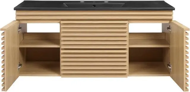 Alt view image 5 of 6 - Render 48" Wall-Mount Bathroom Vanity