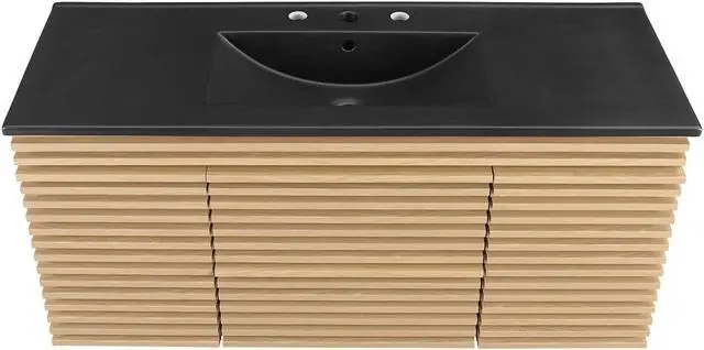 Alt view image 6 of 6 - Render 48" Wall-Mount Bathroom Vanity