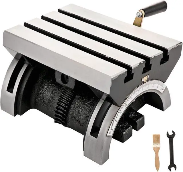 Main image of VEVOR Tilting Table 5 X 7inch For Milling Machines Swivel Angle Plate Adjustable Plate