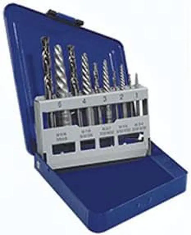 Alt view image 10 of 10 - Irwin Hanson 585-11119 10 Pc Set Spiral Flute S