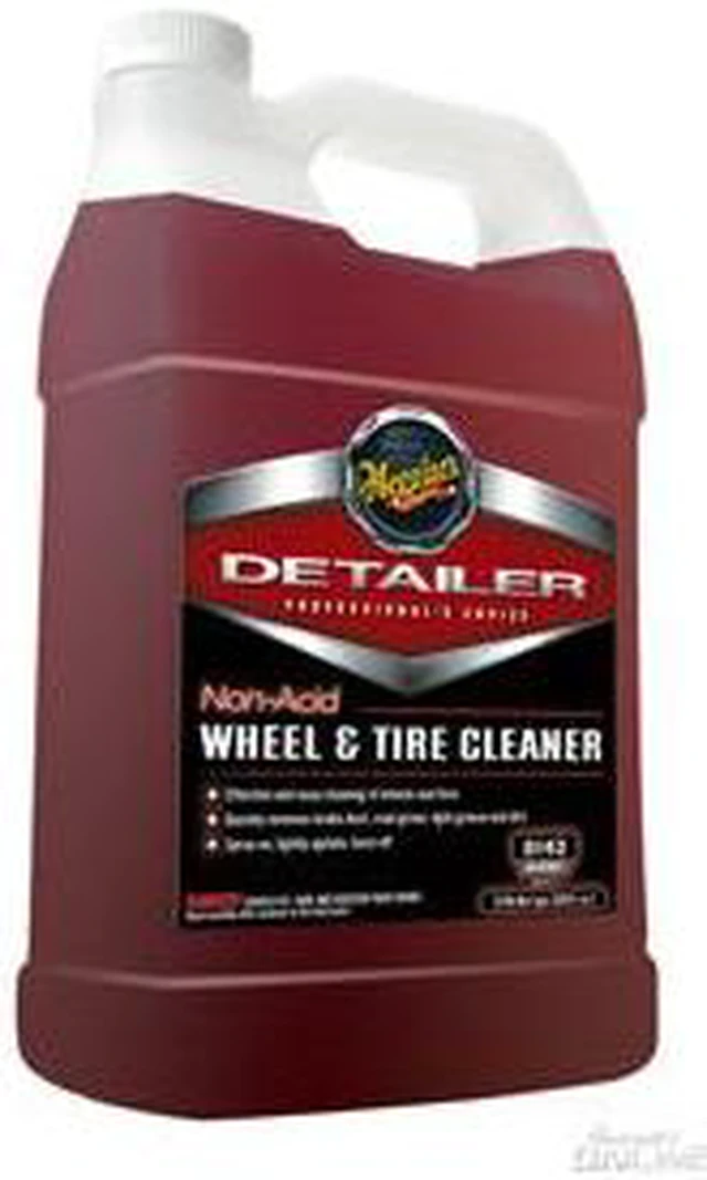 Alt view image 4 of 4 - Meguiar's Non Acid Tire & Wheel Cleaner Exterior Car Maintenance Care, 1 Gallon