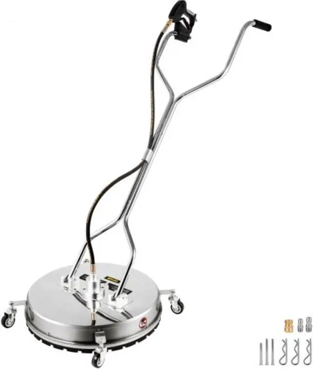 Main image of VEVOR Flat Surface Cleaner Pressure Surface Washer 24'' Max.4000 PSI Dual Handle