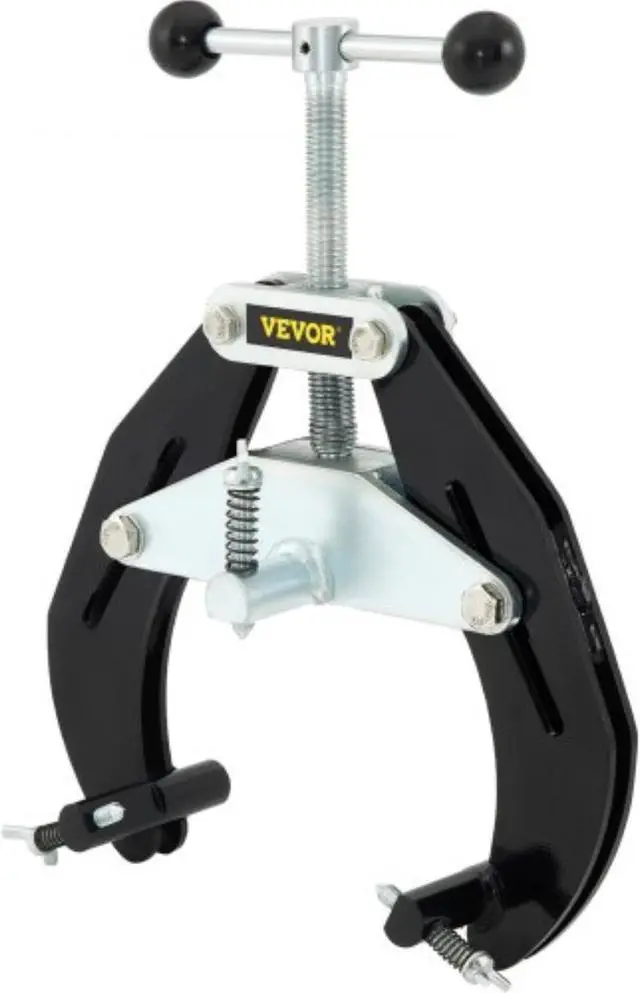 Main image of VEVOR Pipe Clamp, 2 to 6 in, High Strength Ultra Clamp with Quick Acting Screws, Steel Pipe Alignment Tool with Lightweight Design, Black